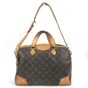 LOUIS VUITTON Shoulder Bag M40325 Monogram canvas Brown Monogram Retiro PM | AlmaBagz