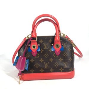 LOUIS VUITTON Handbag M41659 Monogram canvas Brown Monogram totem Alma BB | AlmaBagz