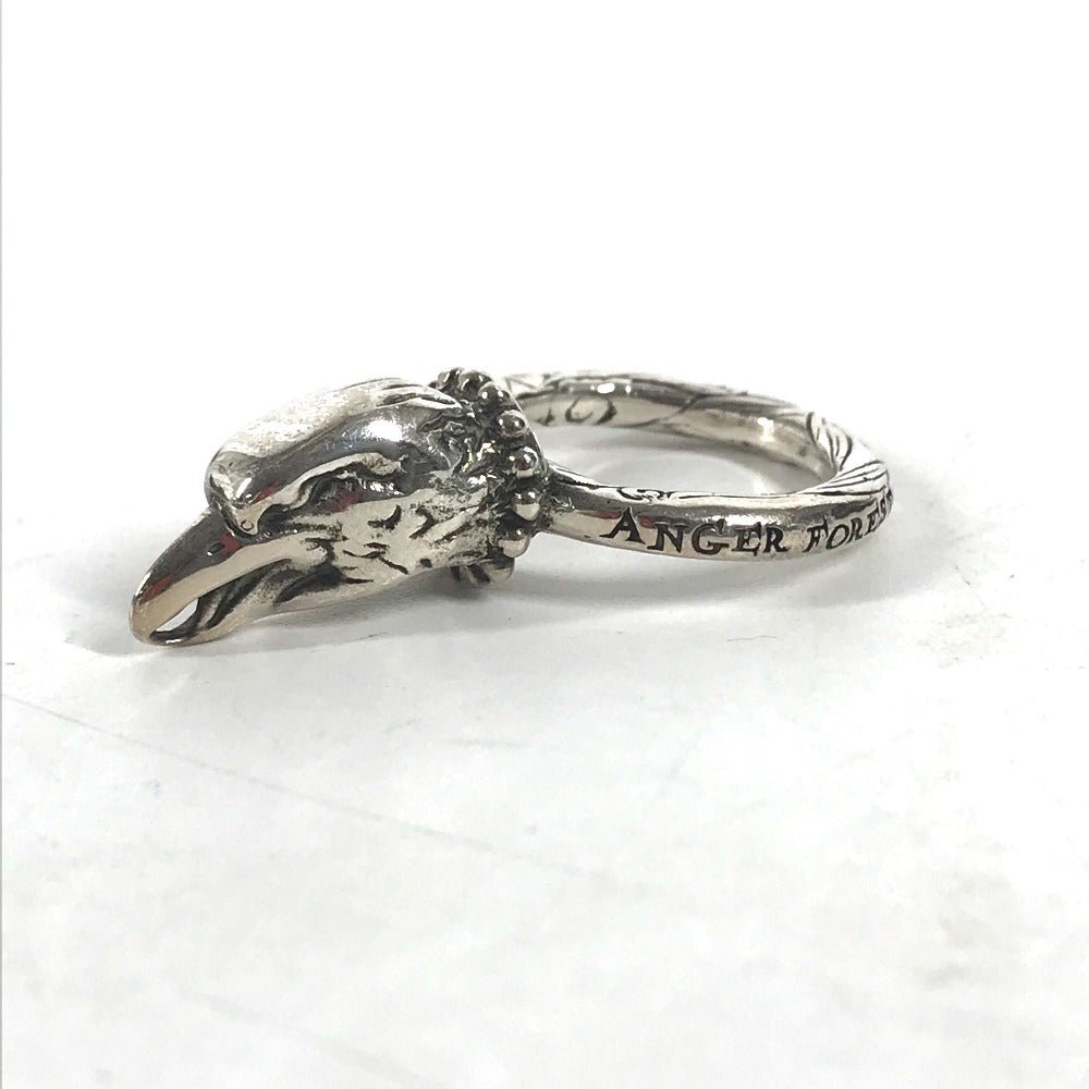GUCCI Ring SV925 Silver Anger Forest ANGER FOREST Eagle head mens 14 Used | AlmaBagz