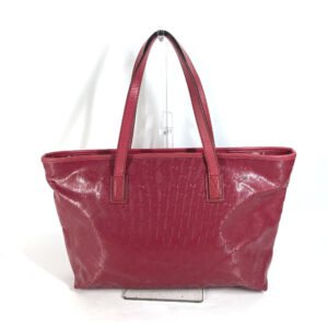 GUCCI Shoulder Bag 211137 PVC / Leather Red GG implementation Women Used | AlmaBagz