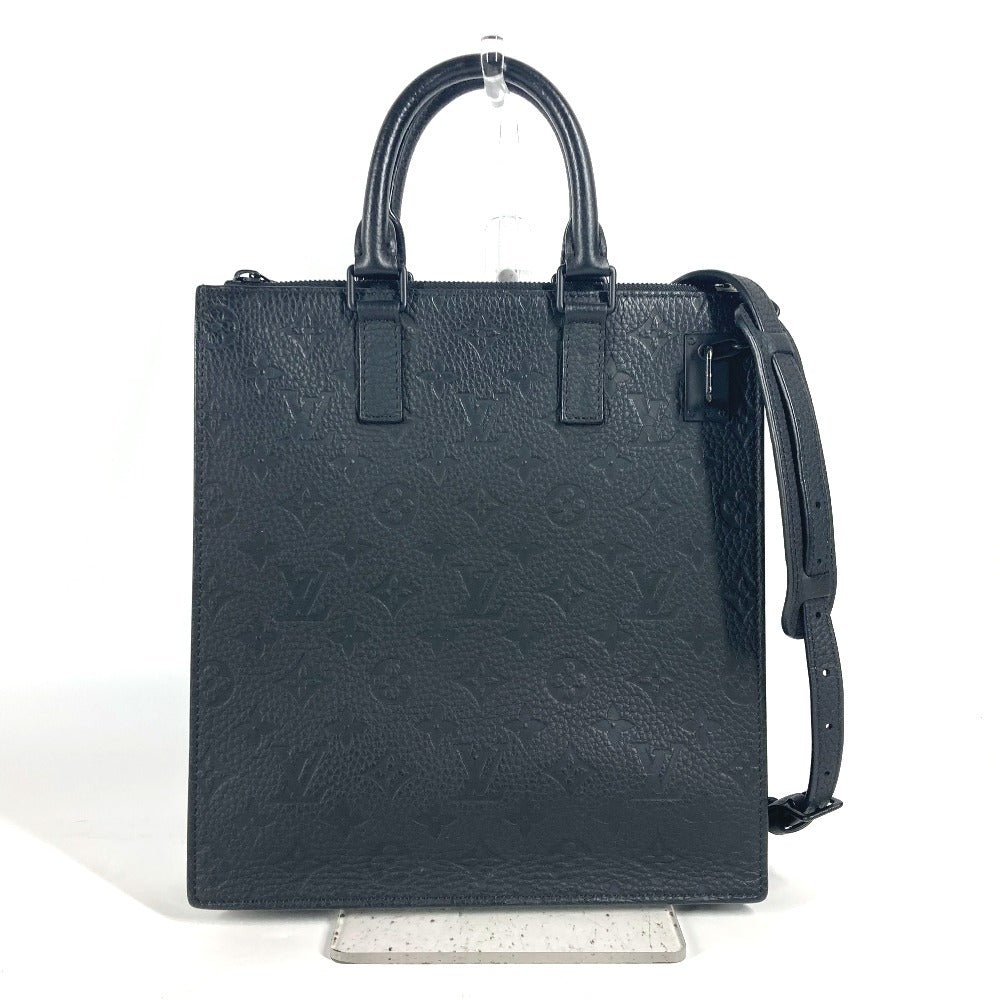 LOUIS VUITTON Shoulder Bag M55924 Taurillon Clemence Leather black Monogram Taurillon Clemence Sac Plat | AlmaBagz - Image 14
