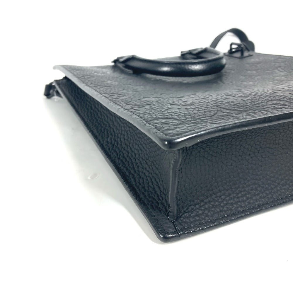 LOUIS VUITTON Shoulder Bag M55924 Taurillon Clemence Leather black Monogram Taurillon Clemence Sac Plat | AlmaBagz - Image 6