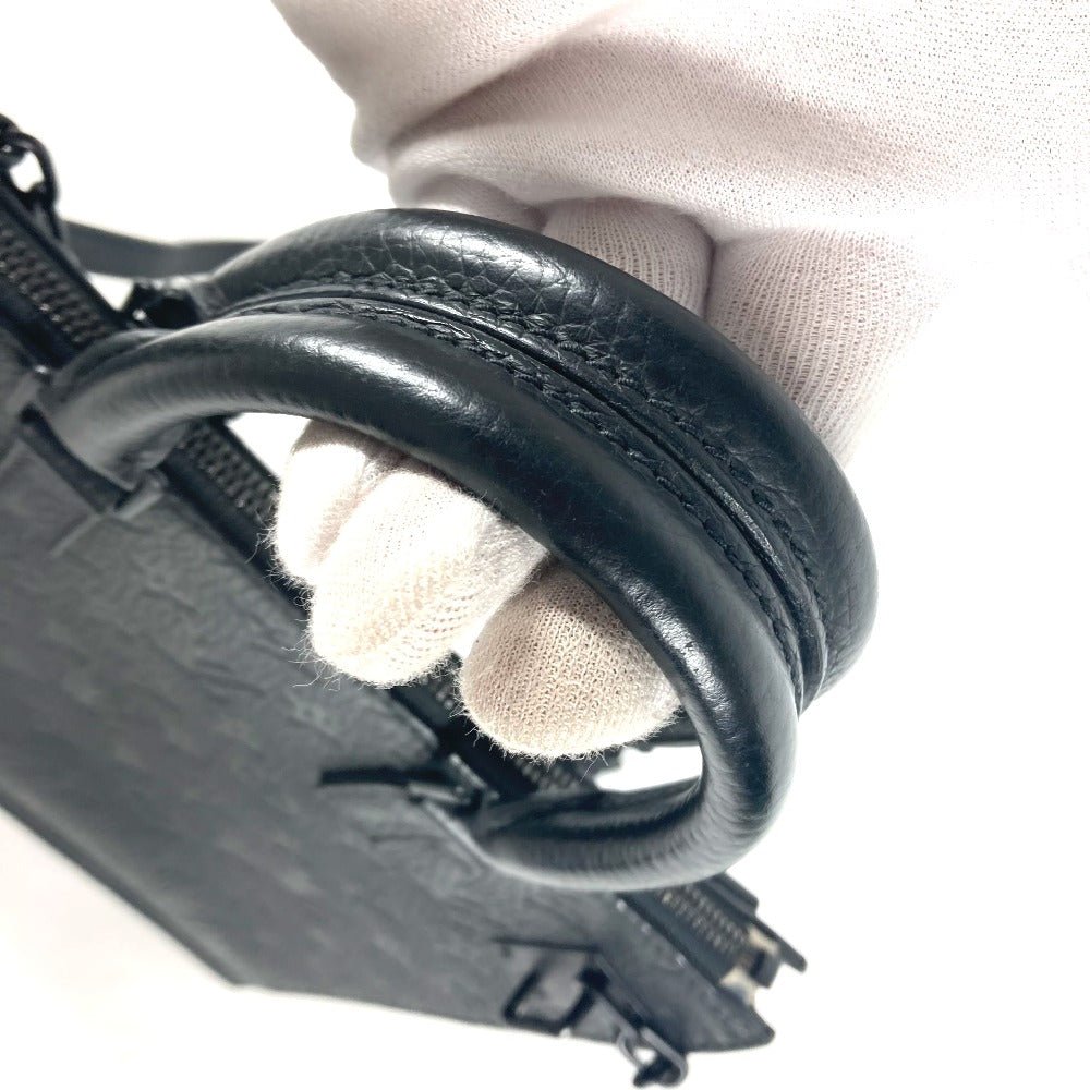 LOUIS VUITTON Shoulder Bag M55924 Taurillon Clemence Leather black Monogram Taurillon Clemence Sac Plat | AlmaBagz - Image 8