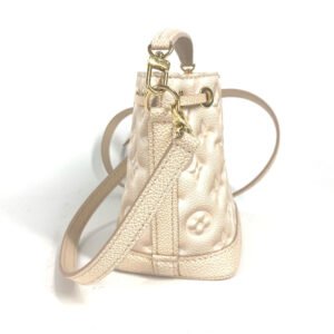 LOUIS VUITTON Shoulder Bag M81463 Monogram Ann Platt Leather beige Monogram Ann Platt Nanonoe Summer Stardust | AlmaBagz