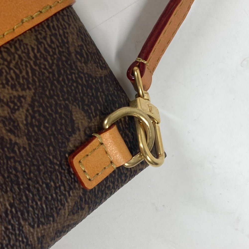 LOUIS VUITTON Shoulder Bag M11629 Canvas , Monogram Dust Canvas Brown Monogram Dust Envelope Pouch | AlmaBagz - Image 12