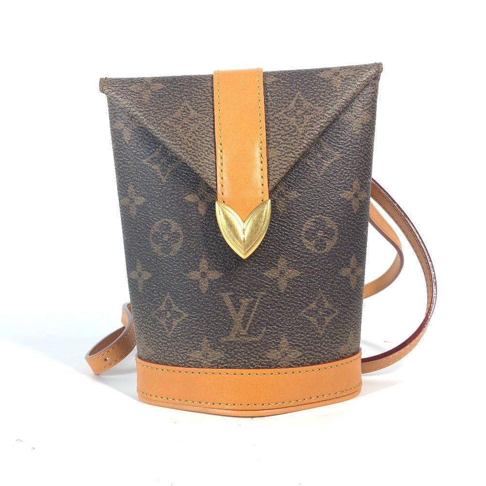 LOUIS VUITTON Shoulder Bag M11629 Canvas , Monogram Dust Canvas Brown Monogram Dust Envelope Pouch | AlmaBagz - Image 16