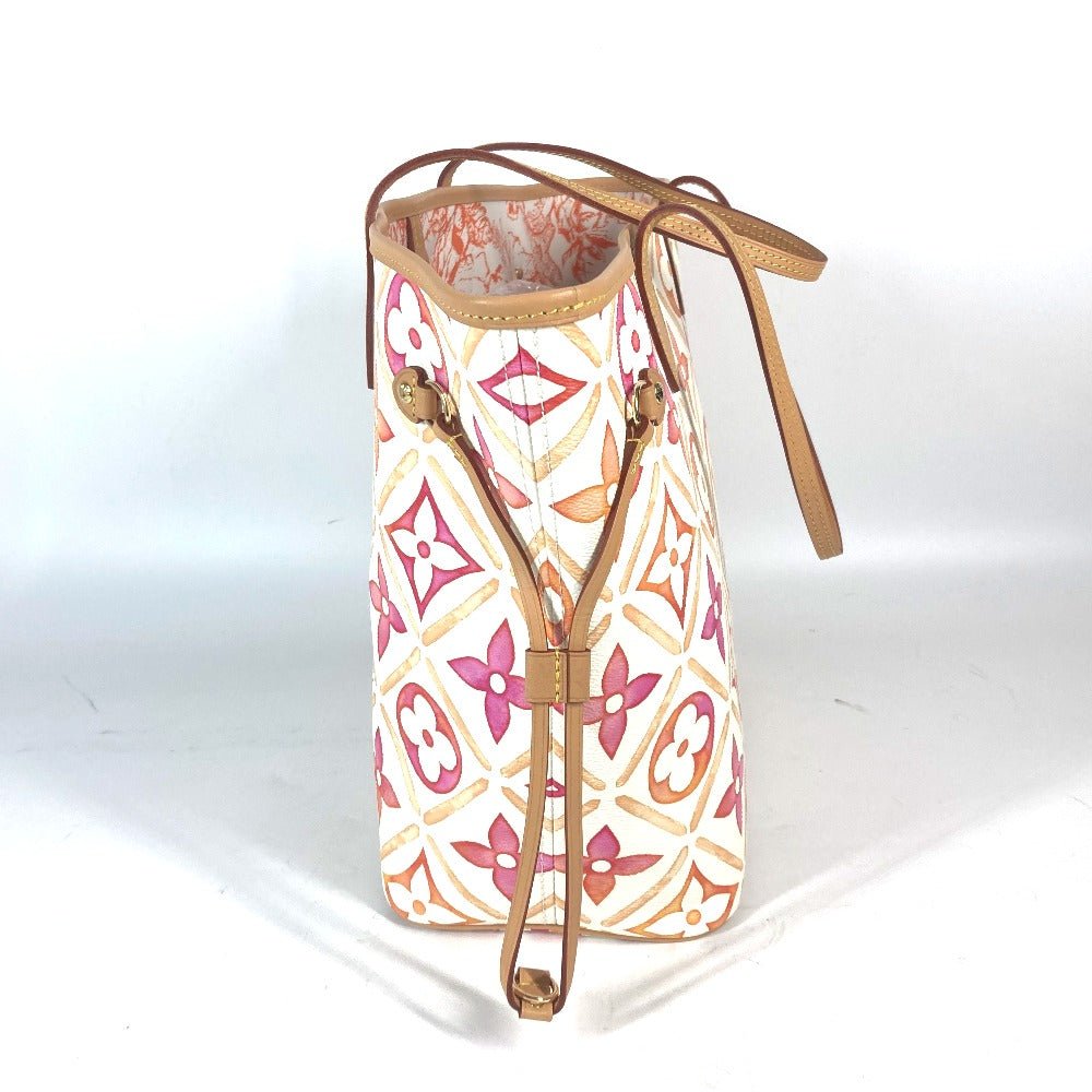 LOUIS VUITTON Shoulder Bag M25317 , Monogram Tile Canvas pink LV by the pool Neverfull MM | AlmaBagz - Image 2