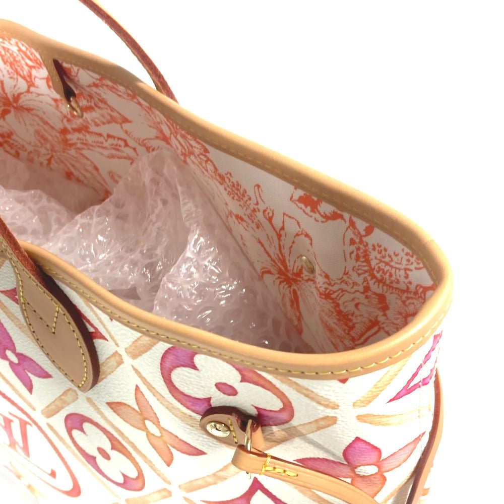 LOUIS VUITTON Shoulder Bag M25317 , Monogram Tile Canvas pink LV by the pool Neverfull MM | AlmaBagz - Image 8