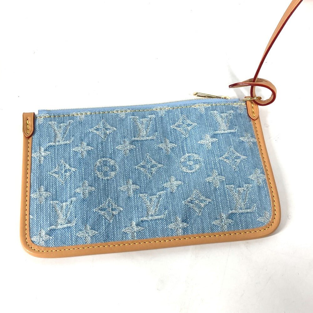 LOUIS VUITTON Shoulder Bag M11462 Monogram denim blue LV By the Pool Monogram Denim Carryall NM PM | AlmaBagz - Image 13