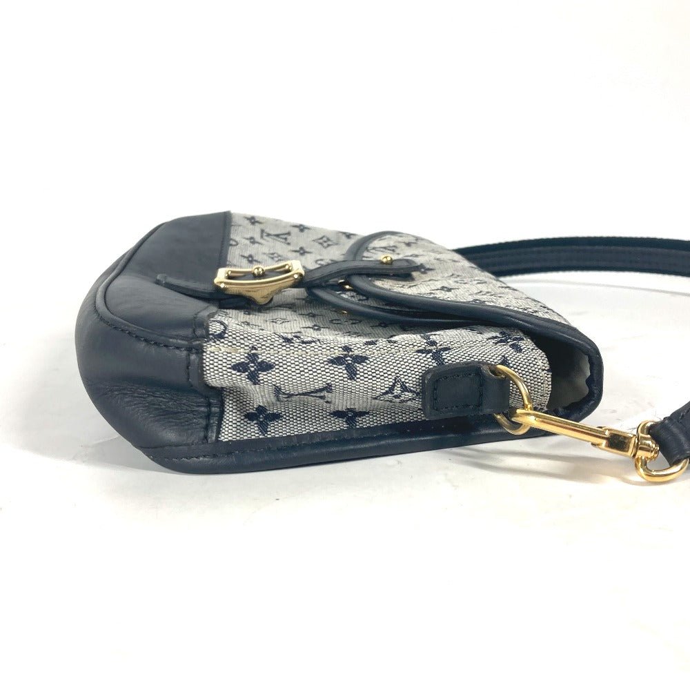 LOUIS VUITTON Shoulder Bag M92690 Monogram mini canvas Navy Monogram mini Marjoly | AlmaBagz - Image 2