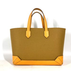HERMES Shoulder Bag Felt, Epsom Yellow type Maxibox Hippo 30 | AlmaBagz
