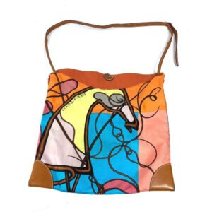 HERMES Shoulder Bag Silk, Leather multicolor COUP DE FOUET Whip Silky City MM unisex(Unisex) Used | AlmaBagz