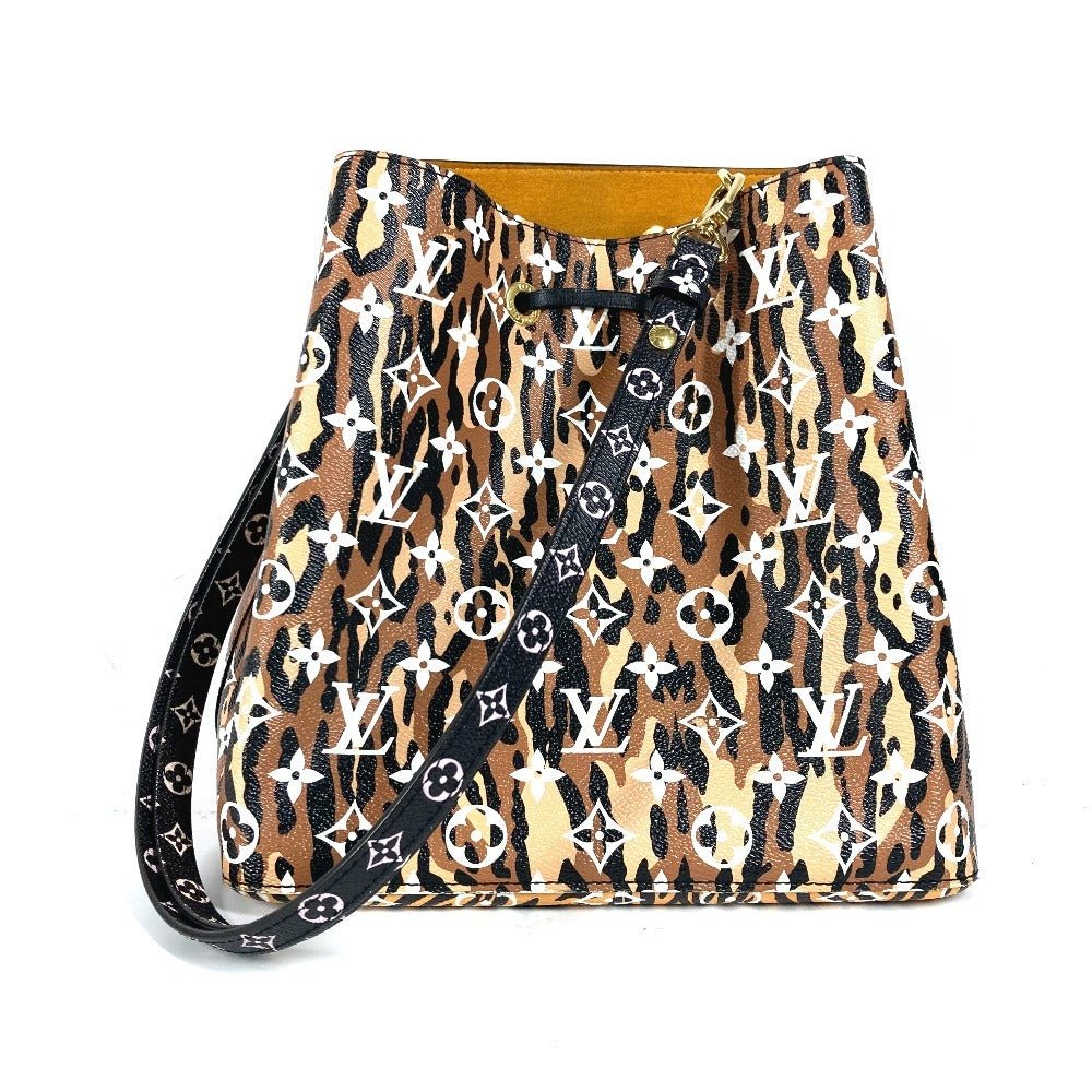 LOUIS VUITTON Shoulder Bag M44679 Monogram canvas Brown Monogram jungle Neonoe | AlmaBagz - Image 12