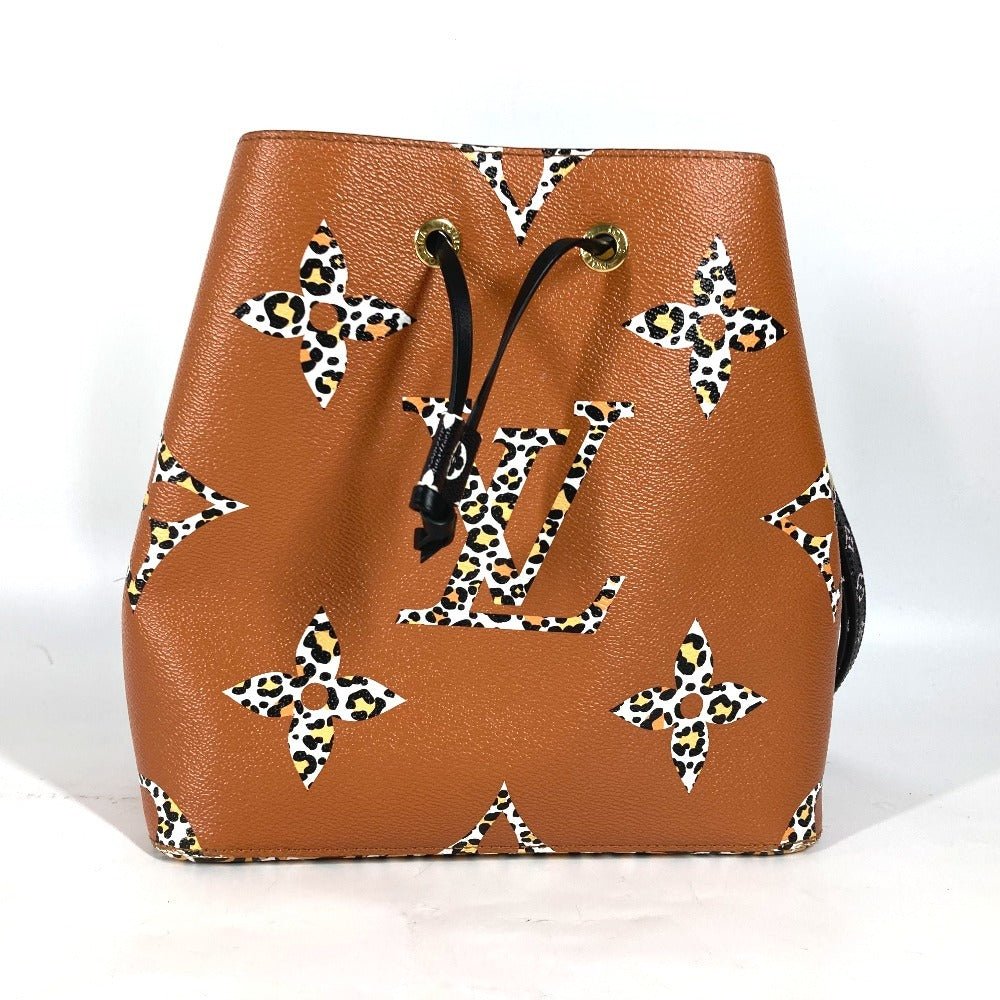 LOUIS VUITTON Shoulder Bag M44679 Monogram canvas Brown Monogram jungle Neonoe | AlmaBagz