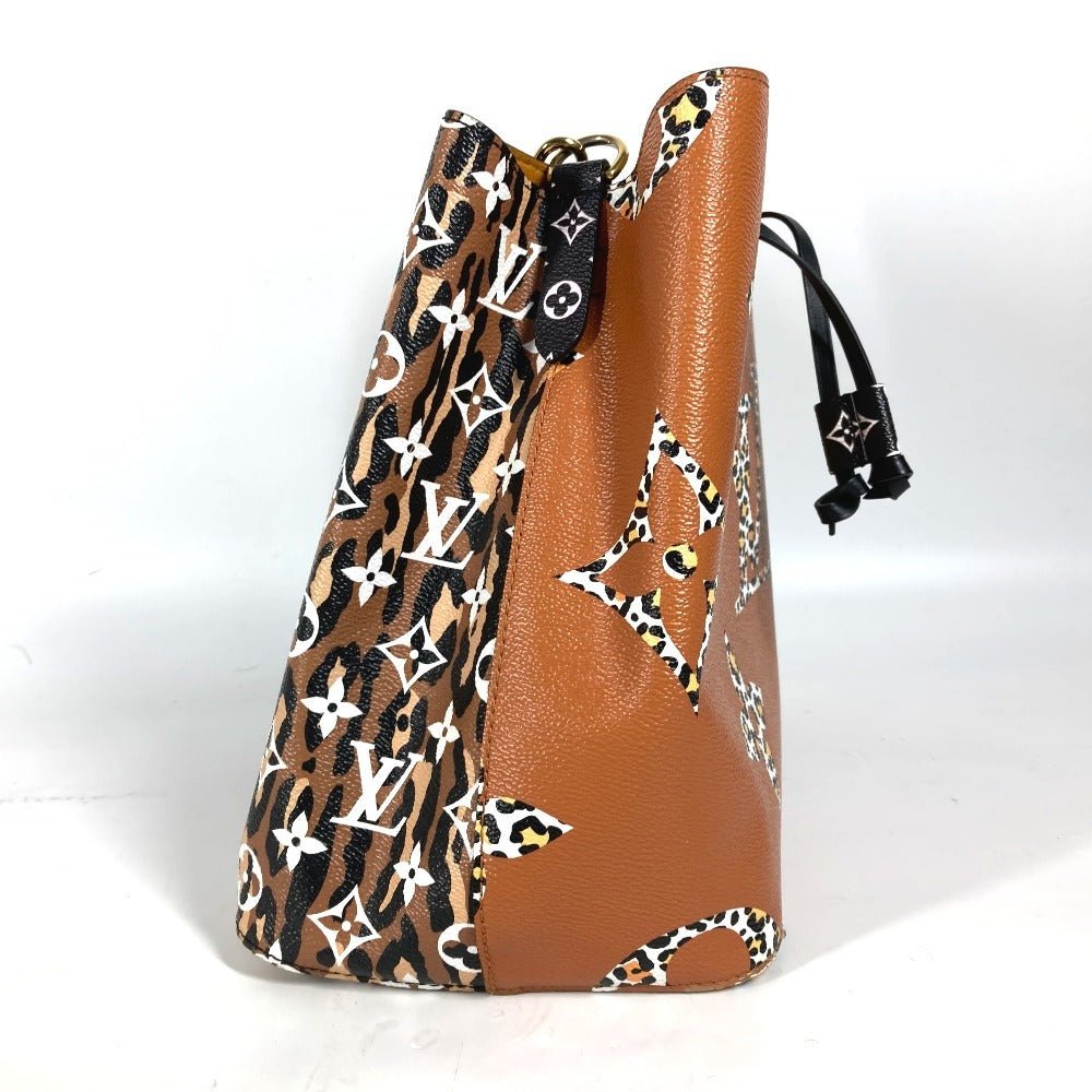 LOUIS VUITTON Shoulder Bag M44679 Monogram canvas Brown Monogram jungle Neonoe | AlmaBagz - Image 2