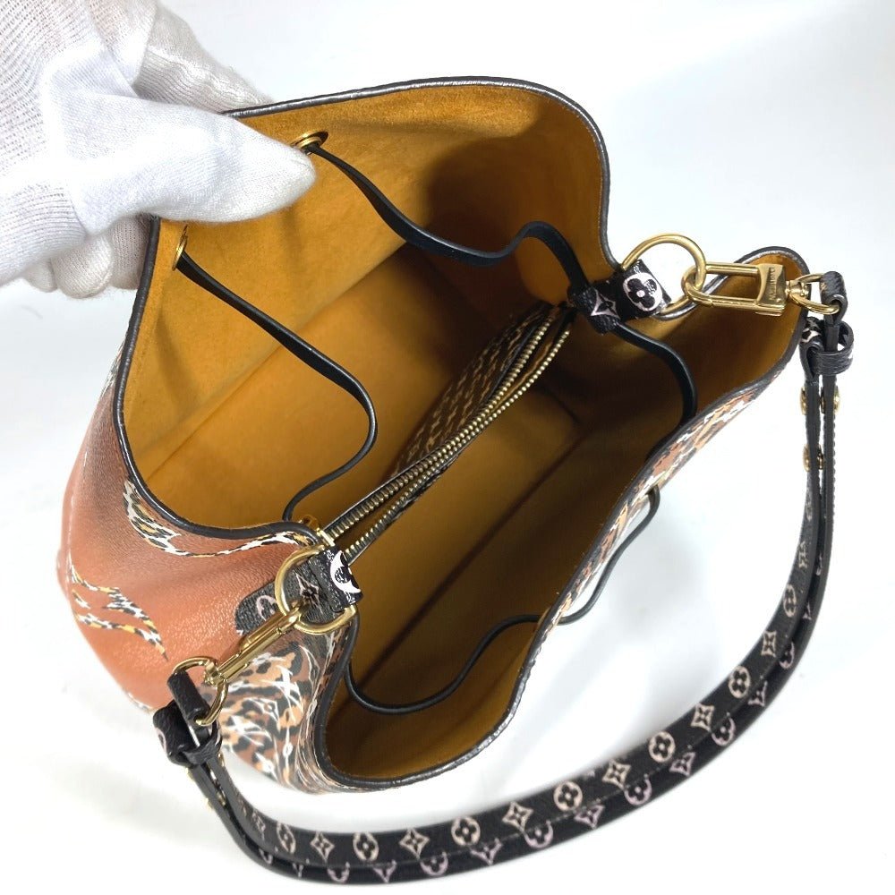 LOUIS VUITTON Shoulder Bag M44679 Monogram canvas Brown Monogram jungle Neonoe | AlmaBagz - Image 5