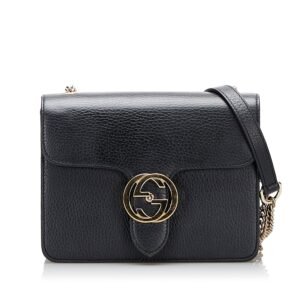 Gucci Small Dollar Interlocking Crossbody Bag | AlmaBagz