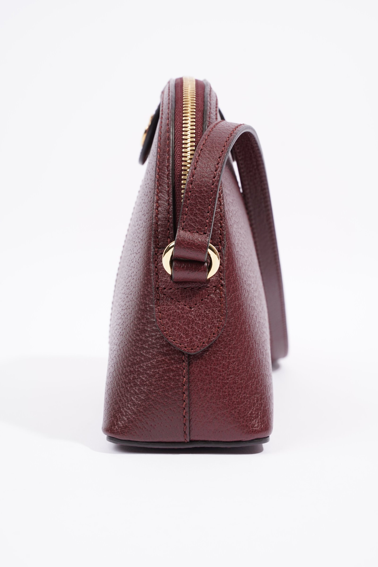 Gucci Ophidia GG Shoulder Bag Wine / Green / Red Leather | AlmaBagz