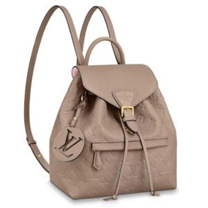 Louis Vuitton LV Unisex Montsouris Backpack Monogram Empreinte Embossed Leather | AlmaBagz