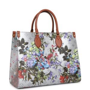 Louis Vuitton LV Garden Metallic Monogram OnTheGo MM | AlmaBagz