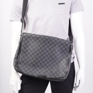 Louis Vuitton Daniel Damier Graphite Canvas MM | AlmaBagz