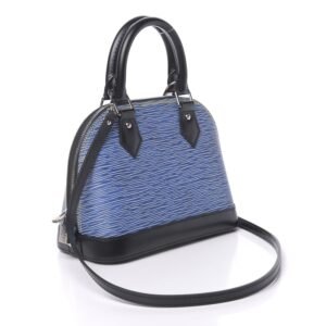LOUIS VUITTON ALMA BB EPI LEATHER-DENIM LIGHT | AlmaBagz