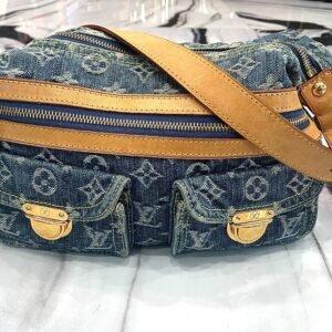 LOUIS VUITTON DENIM BAGGY PM | AlmaBagz
