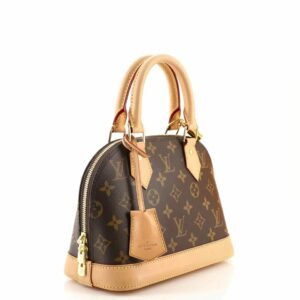 LOUIS VUITTON Monogram Canvas Mini Alma BB Bag | AlmaBagz