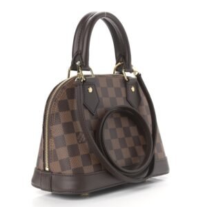 LOUIS VUITTON DAMIER EBENE ALMA BB | AlmaBagz