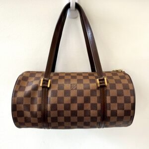 LOUIS VUITTON DAMIER EBENE PAPILLON 26 | AlmaBagz
