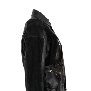 LOUIS VUITTON Leather Bomber Jacket MNG Lining | AlmaBagz