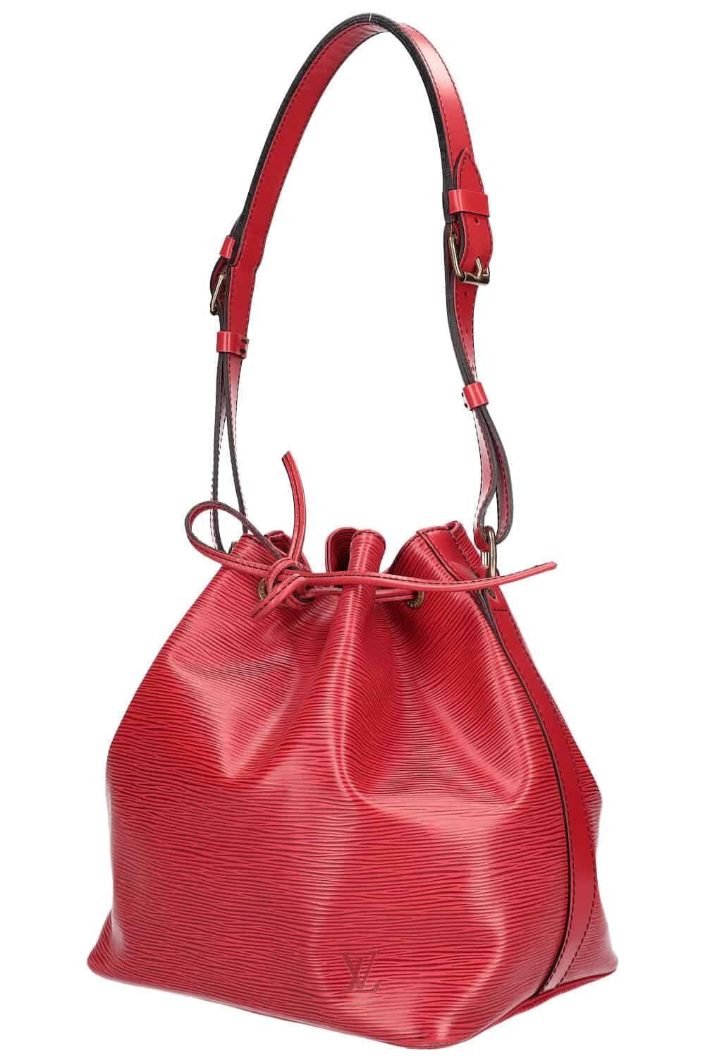 LOUIS VUITTON Petit Sac Noé Epi Red 1992 | AlmaBagz - Image 5