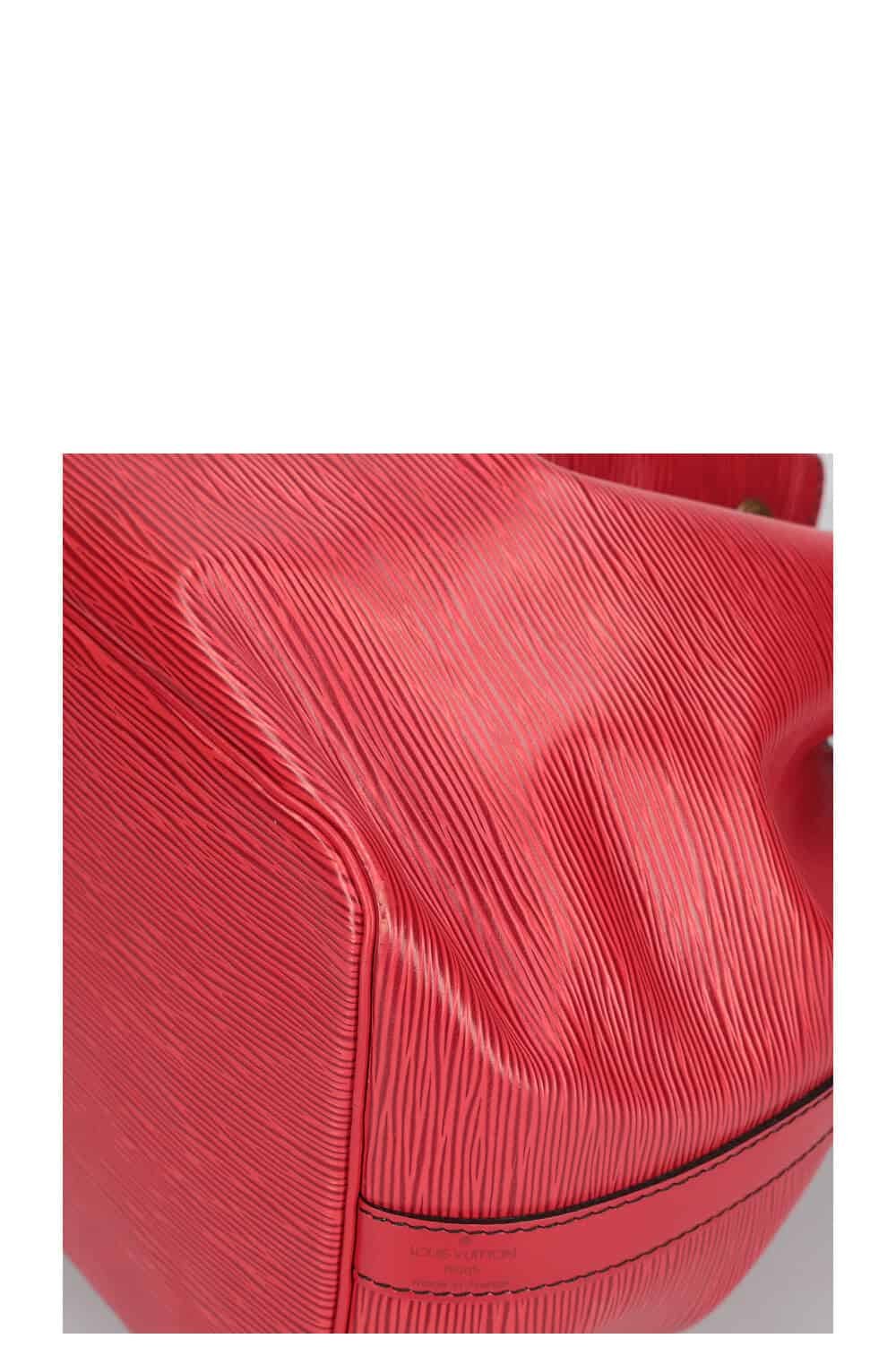 LOUIS VUITTON Petit Sac Noé Epi Red 1992 | AlmaBagz - Image 8