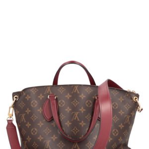 LOUIS VUITTON Flower Zipped Tote MM Bag MNG | AlmaBagz