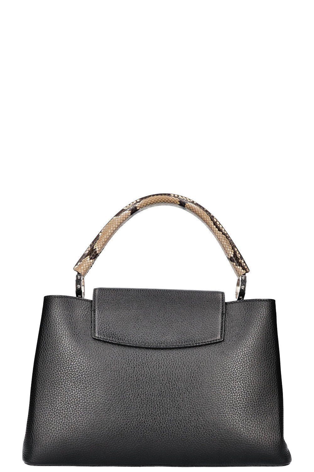LOUIS VUITTON Python Handle Capucines GM Black | AlmaBagz - Image 4