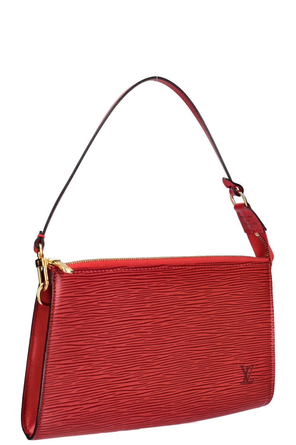 LOUIS VUITTON Pochette Epi Red | AlmaBagz