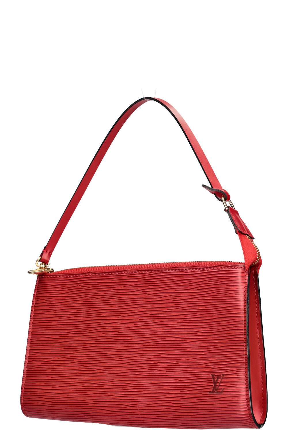 LOUIS VUITTON Pochette Epi Red | AlmaBagz - Image 4