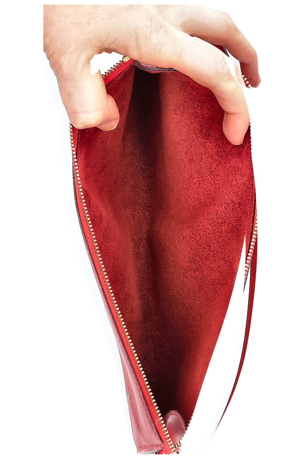LOUIS VUITTON Pochette Epi Red | AlmaBagz - Image 8