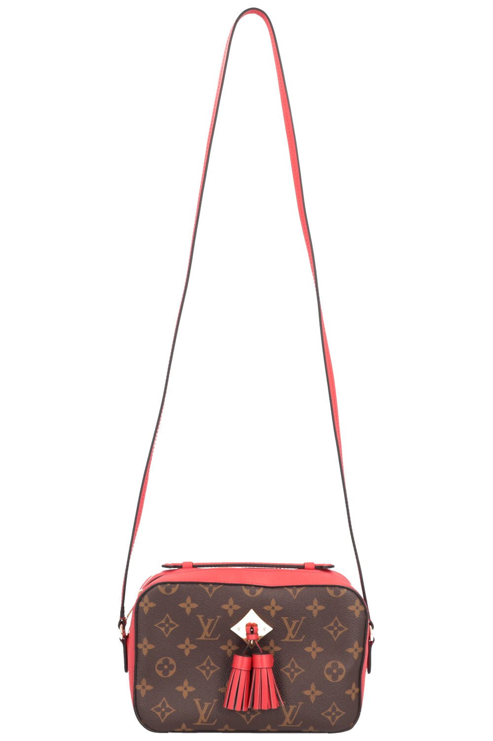 LOUIS VUITTON Saintonge Bag MNG Red | AlmaBagz