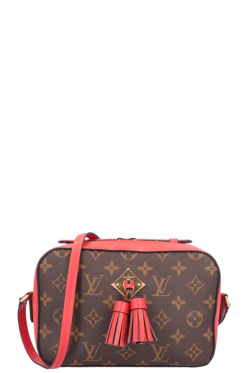 LOUIS VUITTON Saintonge Bag MNG Red | AlmaBagz - Image 12