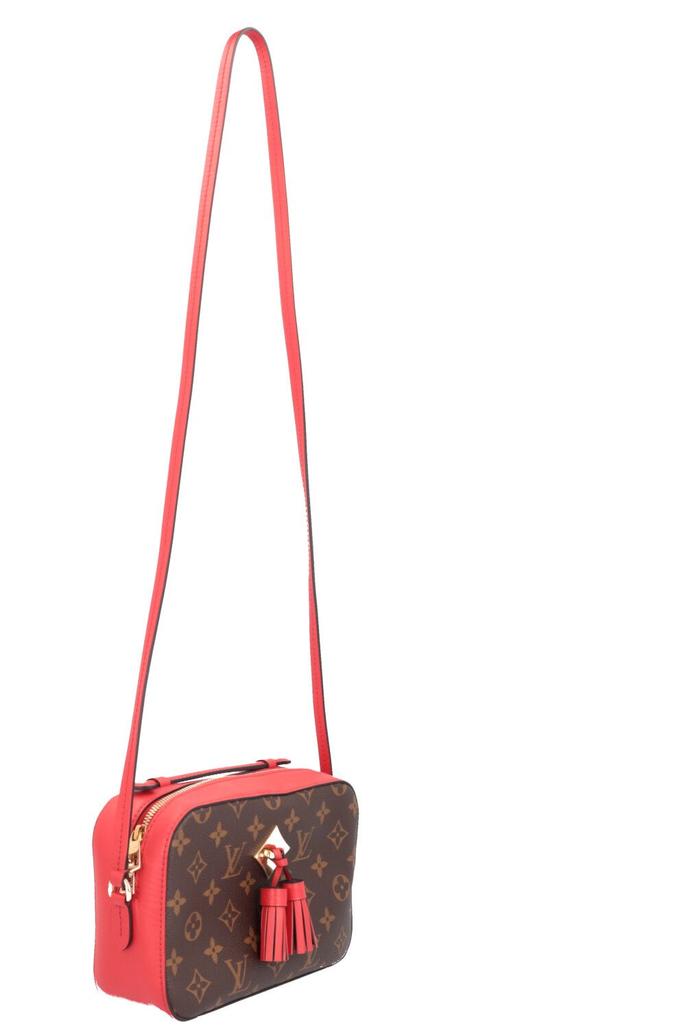 LOUIS VUITTON Saintonge Bag MNG Red | AlmaBagz - Image 2