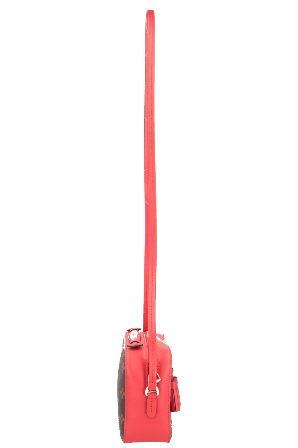 LOUIS VUITTON Saintonge Bag MNG Red | AlmaBagz - Image 3