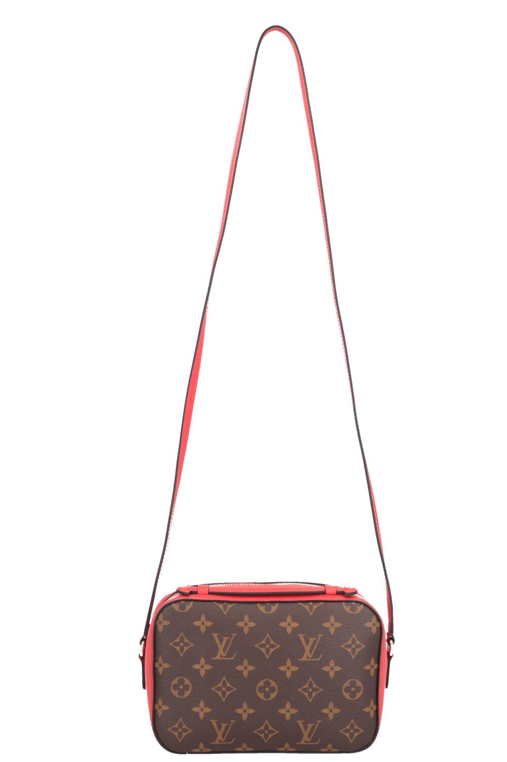 LOUIS VUITTON Saintonge Bag MNG Red | AlmaBagz - Image 4