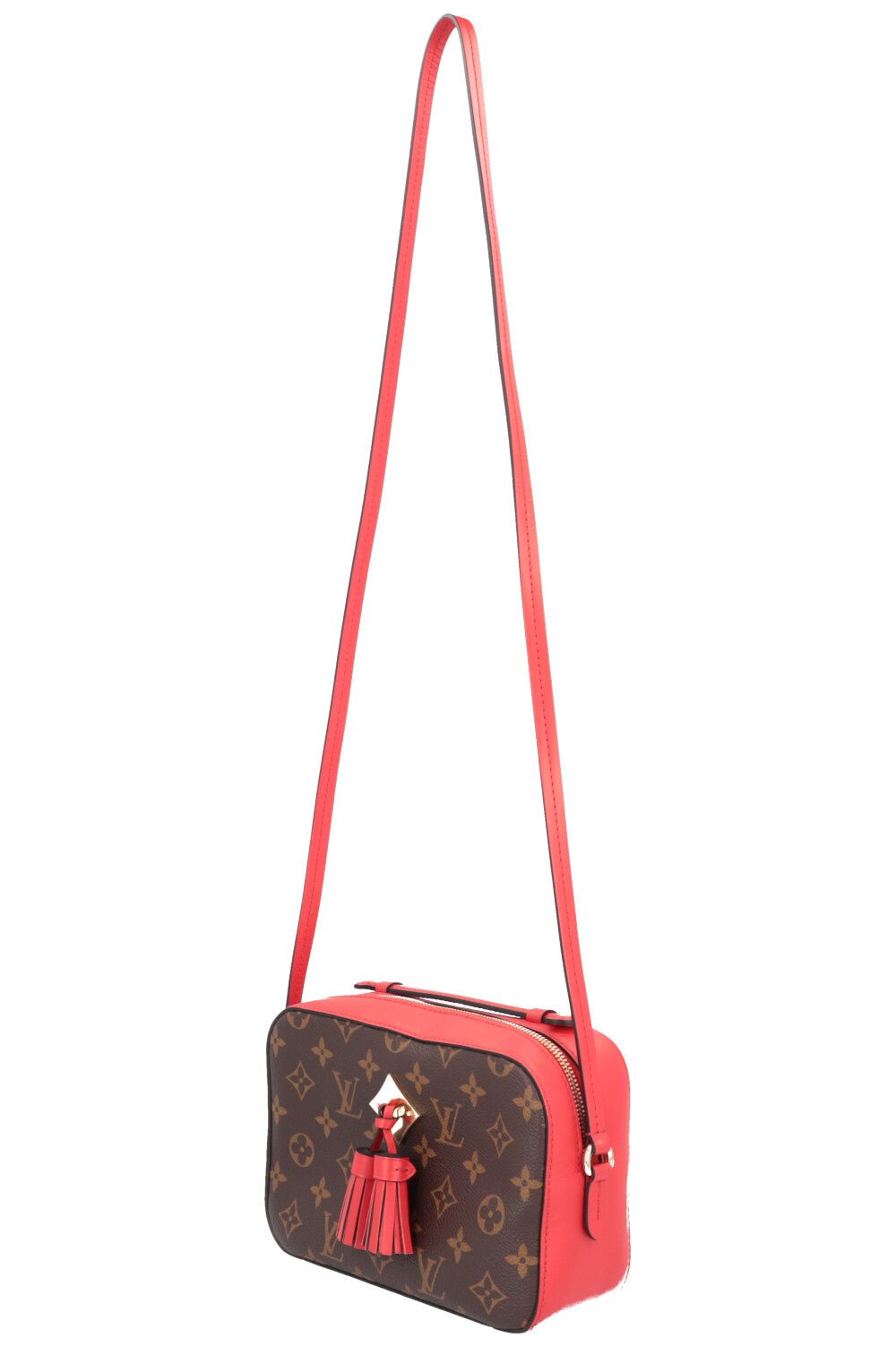 LOUIS VUITTON Saintonge Bag MNG Red | AlmaBagz - Image 6