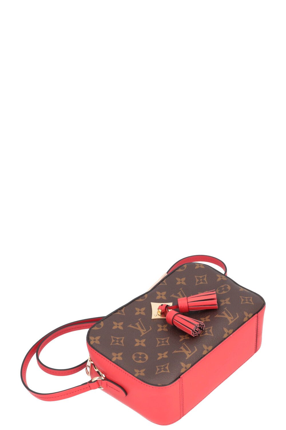 LOUIS VUITTON Saintonge Bag MNG Red | AlmaBagz - Image 7