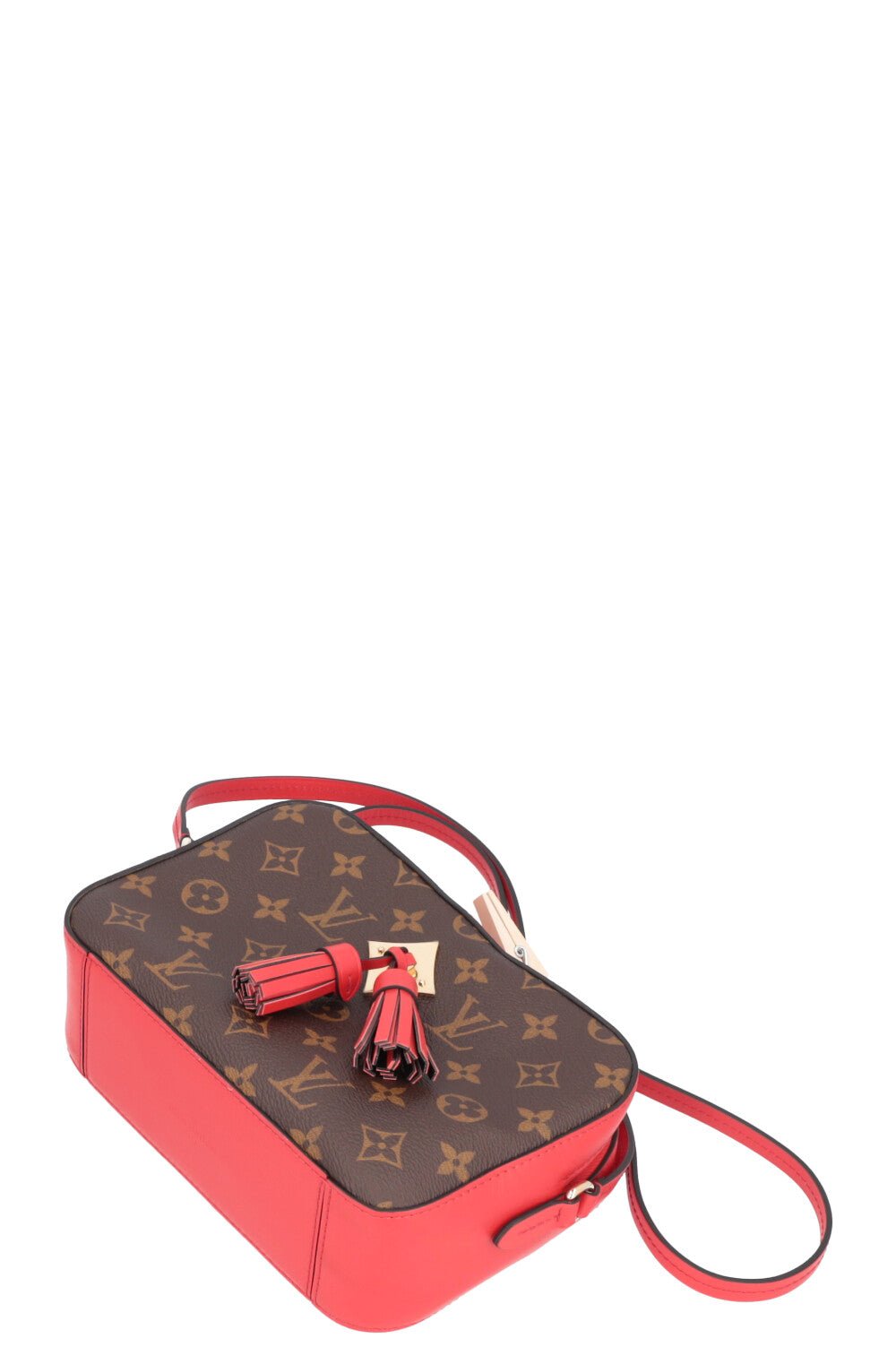 LOUIS VUITTON Saintonge Bag MNG Red | AlmaBagz - Image 8