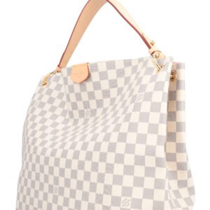 LOUIS VUITTON Graceful MM Bag Damier Azur | AlmaBagz