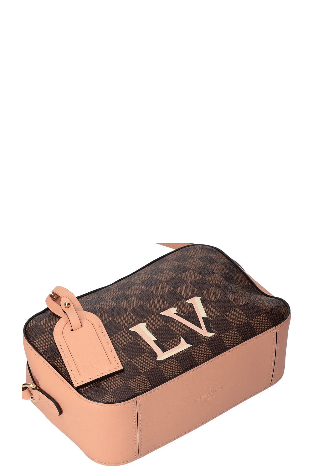 LOUIS VUITTON Santa Monica Bag Damier Ebene | AlmaBagz - Image 9