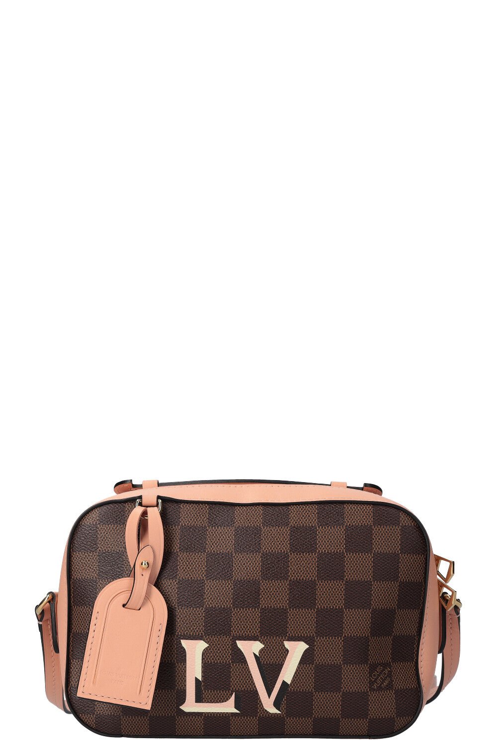 LOUIS VUITTON Santa Monica Bag Damier Ebene | AlmaBagz - Image 14