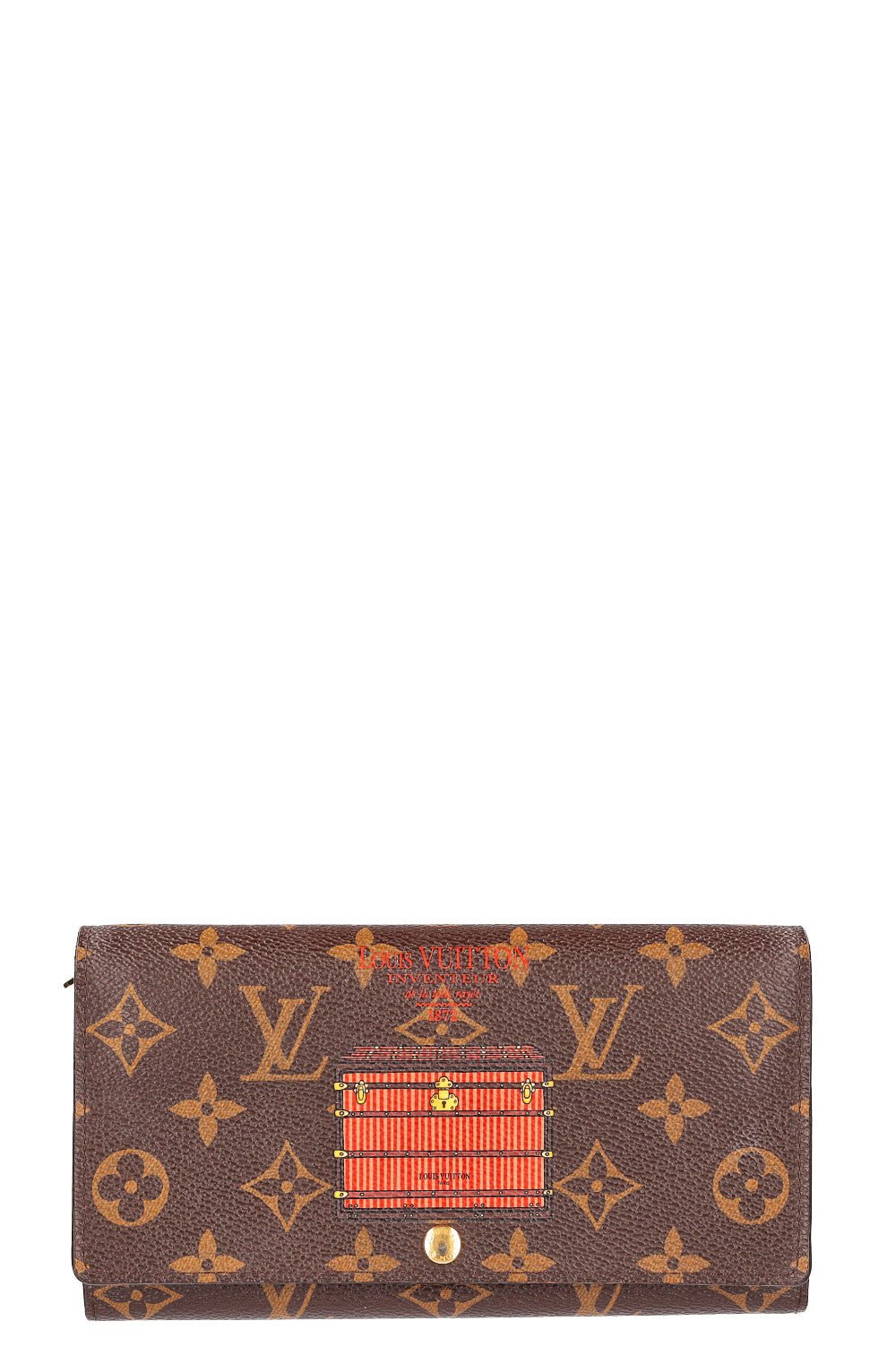 LOUIS VUITTON Sarah Wallet Trunks and Locks MNG | AlmaBagz - Image 5
